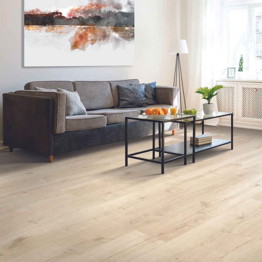 Laminate in living room